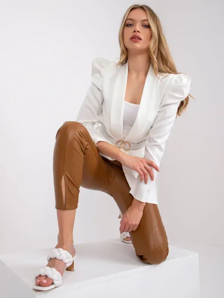 Hlače Italy Moda rjava
