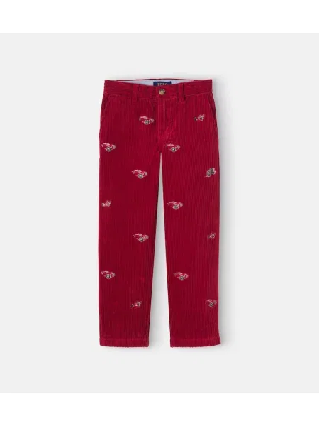 Gyerek nadrág Polo Ralph Lauren piros