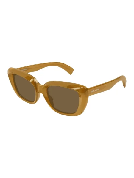 Okulary przeciwsłoneczne Saint Laurent żółte