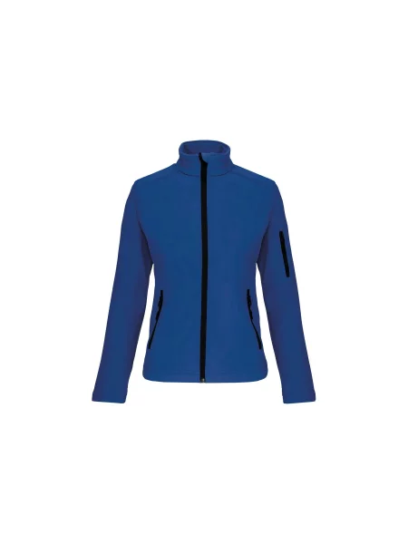 Kurtka Kariban Softshell niebieska