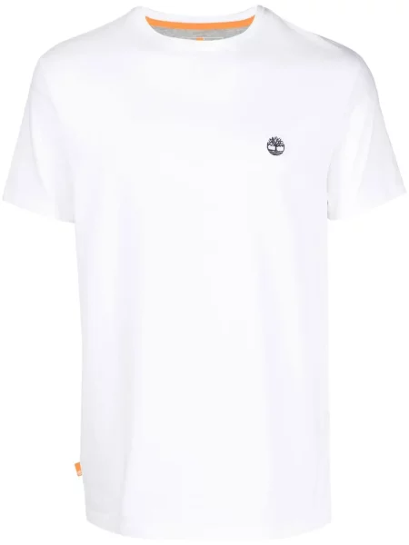 Tricou Timberland cu broderie alb