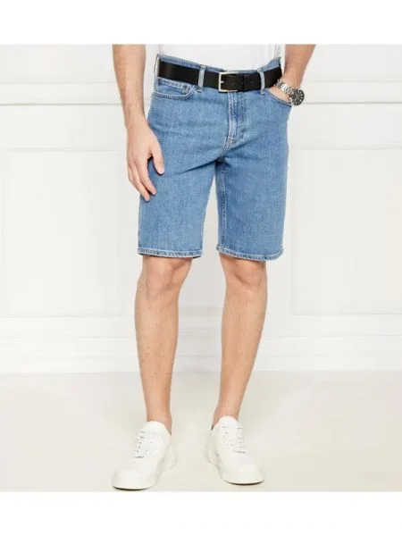 Calvin Klein De blugi pantaloni scurți albastru
