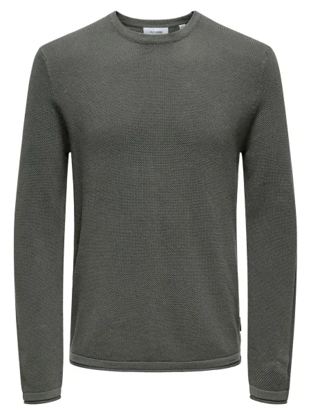 Only & Sons Pulover Felix' gri