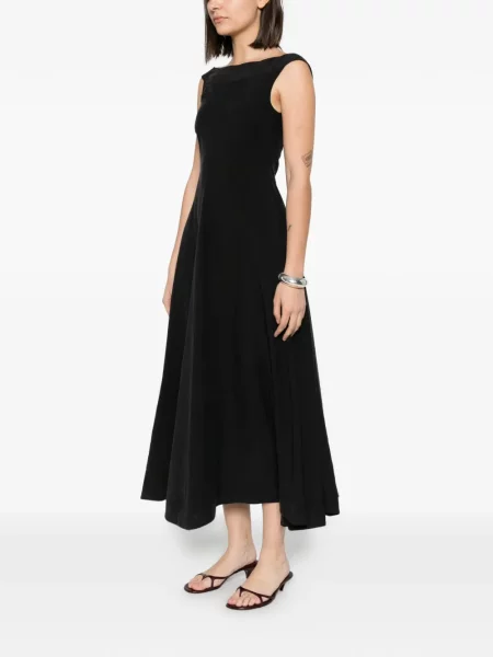 Rochie midi Collection Privée? evazată negru