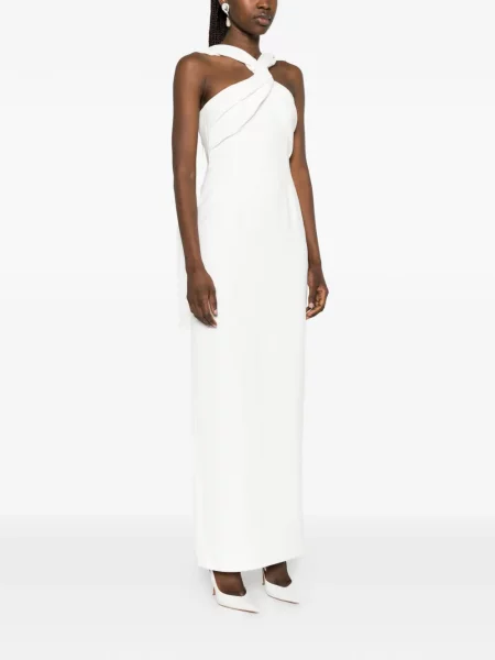 Rochie maxi Solace London alb