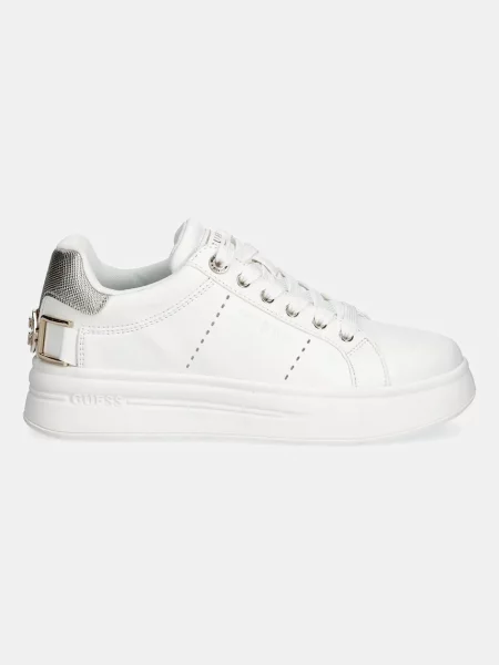 Guess sneakers WESLI alb