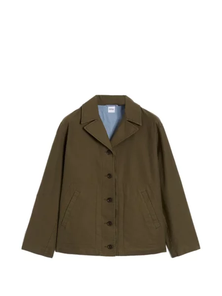 Geacă Aspesi cu buzunare cu nasturi verde