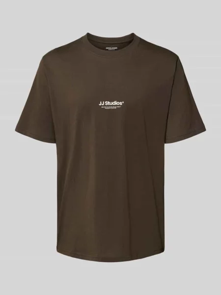T-shirt z okrągłym dekoltem model ‘SOHO’ Jack & Jones