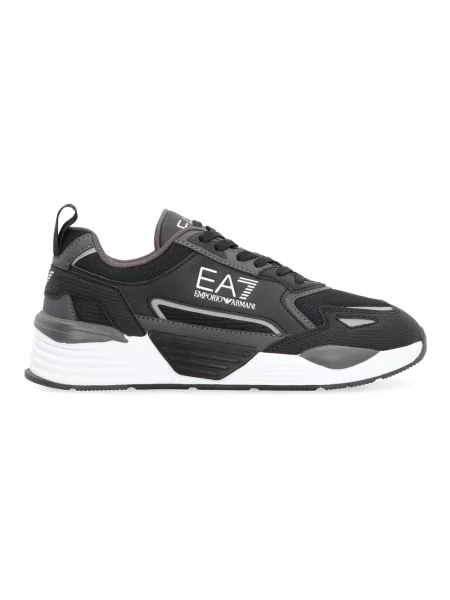 Sneakersy Emporio Armani Ea7 skórzane czarne