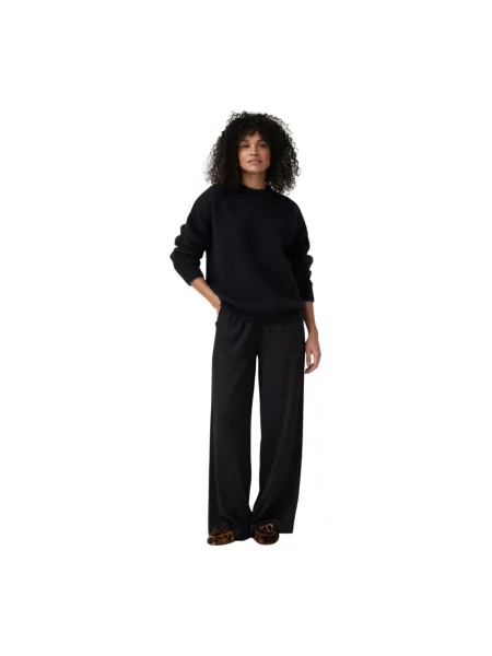 Lniany sweter Alchemist czarny