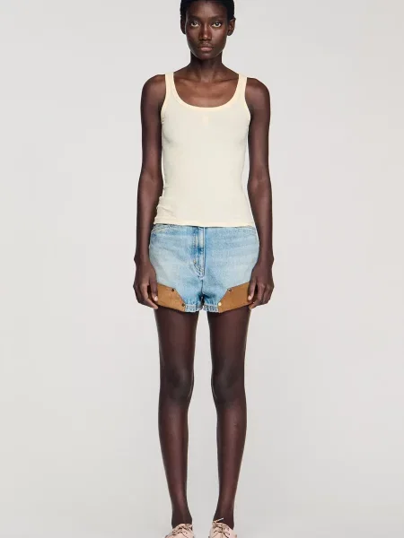 Майка Sandro жовта