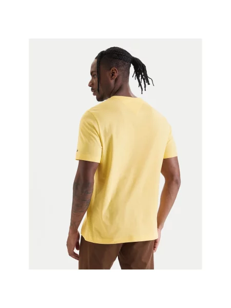 Tricou Tommy Hilfiger galben