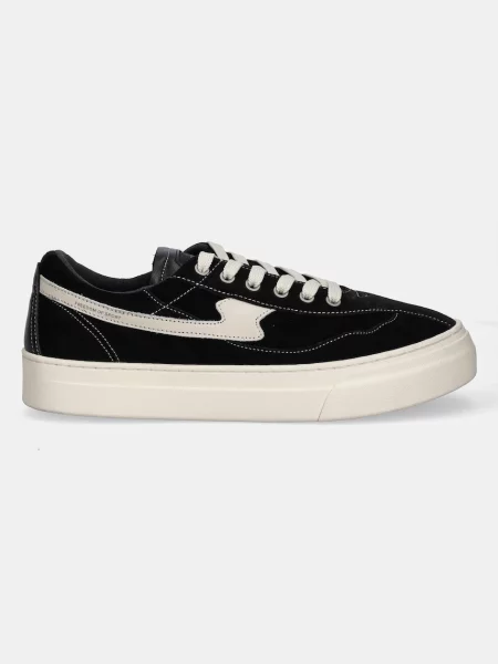 Σουέτ αθλητικά παπούτσια Stepney Workers Club Omni Dellow S-Strike Silk Suede μαύρο