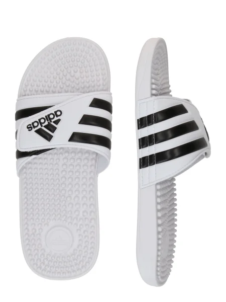 ADIDAS PERFORMANCE Flip-flops Adissage negru alb