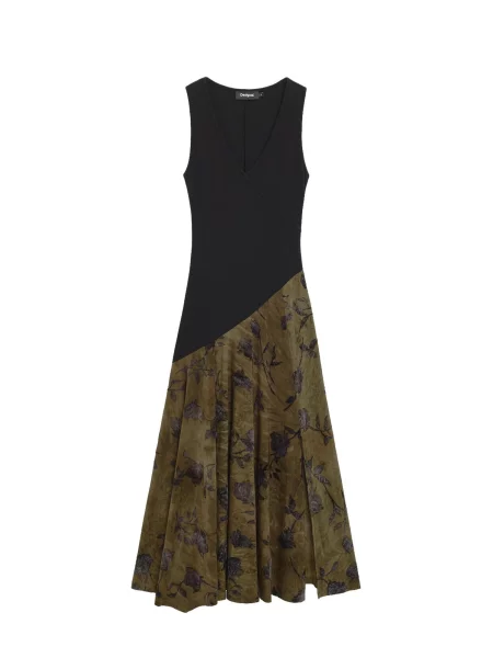 Desigual Rochie kaki negru