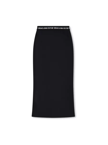 Spódnica jeansowa Versace Jeans Couture czarna