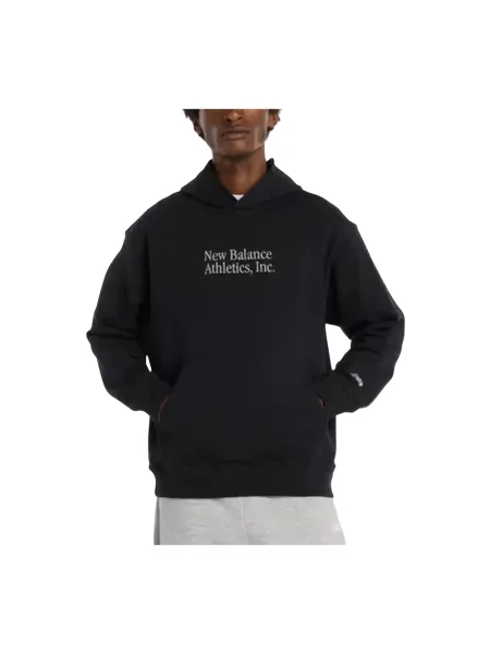 Bluza z kapturem New Balance czarna