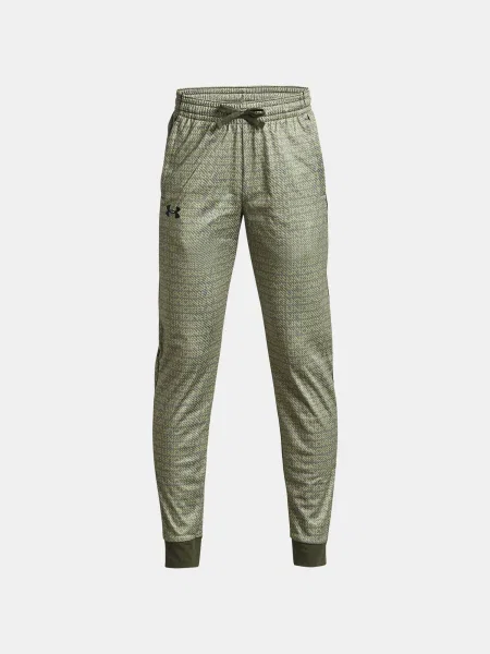 Pantaloni copii Under Armour gri