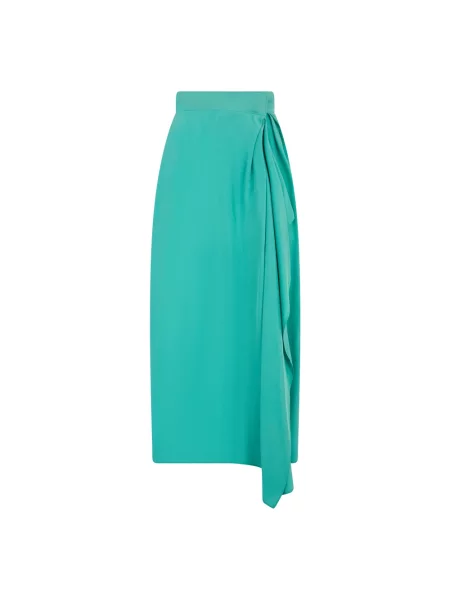Spódnica Alberta Ferretti niebieska