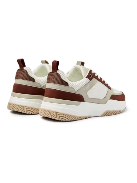 Sneakersy Mallet London brązowe