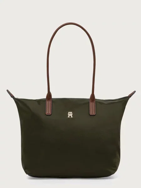 Tommy Hilfiger torebka shopper zielona