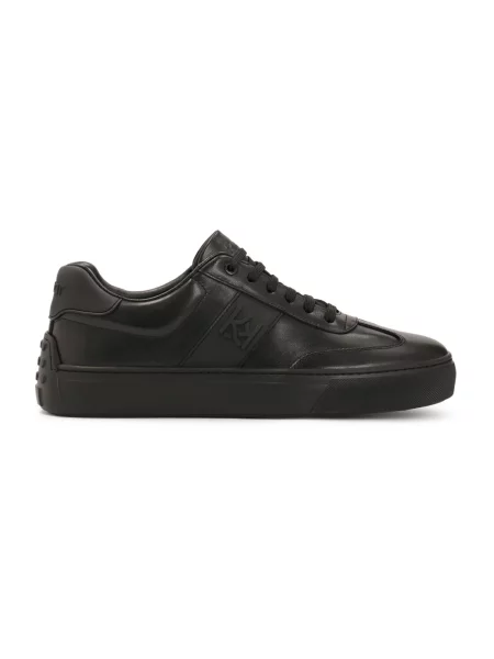 Sneakersy Kazar skórzane czarne