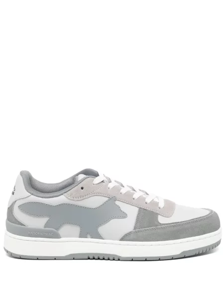 Tenisky Maison Kitsuné šedé