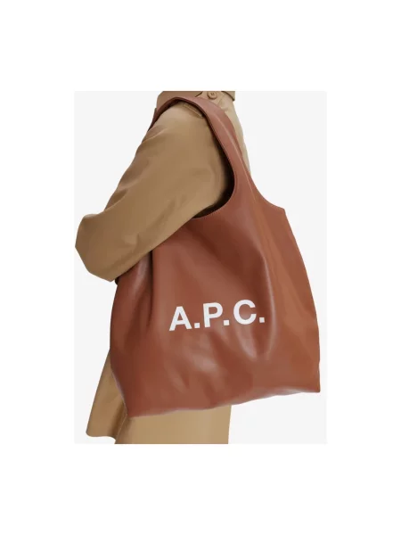 Shopperka A.p.c. brązowa