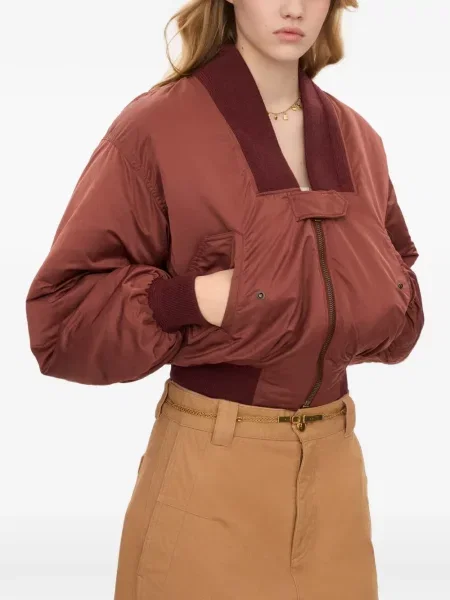 Bomber bunda Chloé hnedá