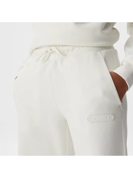 Спортивные штаны Lacoste белые