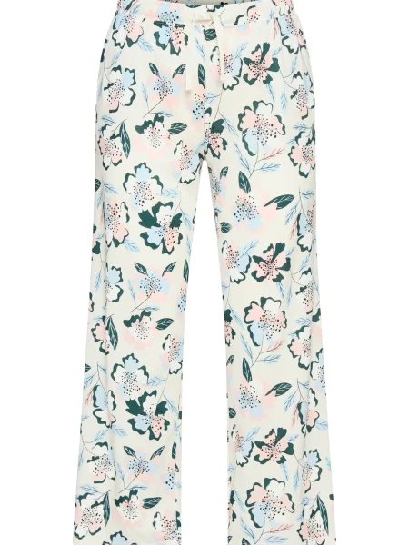 S.Oliver Pantaloni albastru deschis / verde smarald / roz alb