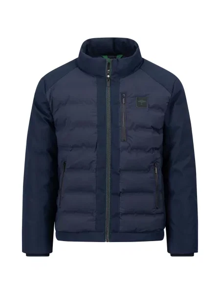 Зимова куртка Fynch-Hatton темно-синій поліамід/еластан синя