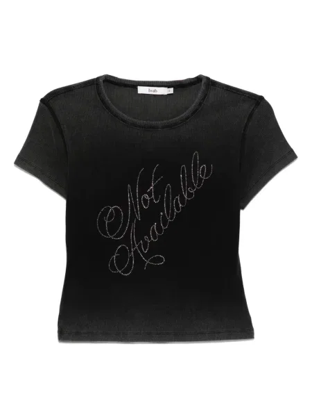 Krótki top B+ab czarny