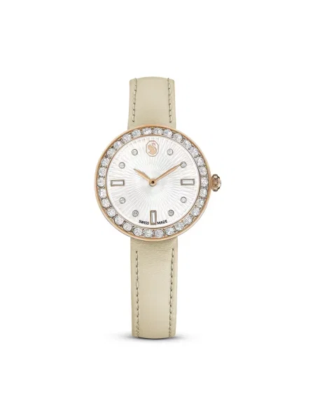 Zegarek Swarovski beżowy