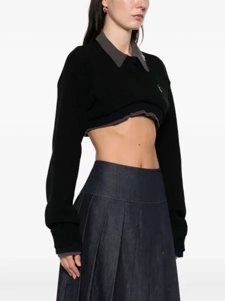 Cropp pulover Maison Mihara Yasuhiro negru