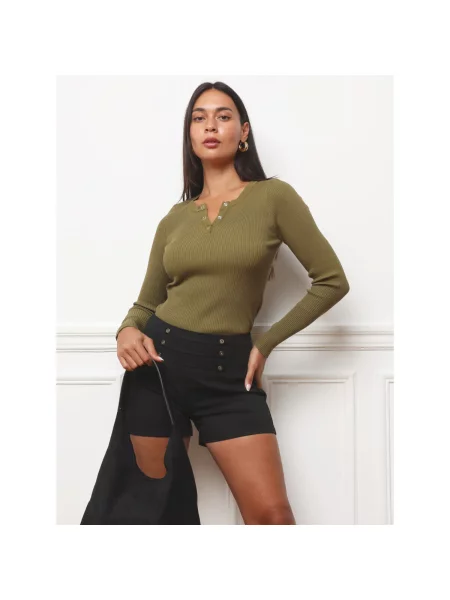 Pulover La Modeuse verde
