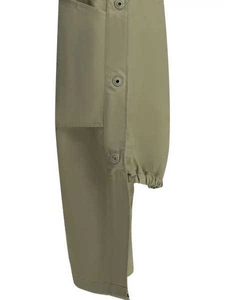 Палто Comme Des Garçons Homme с качулка с връзки зелено