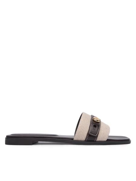 Papuci Tory Burch maro