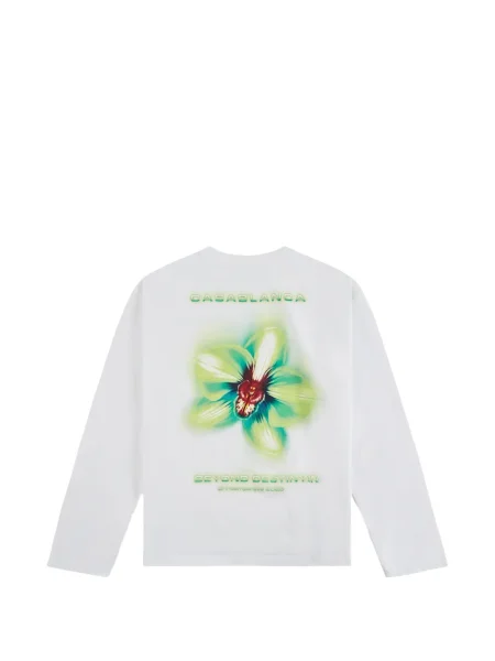 Tricou Casablanca lung alb