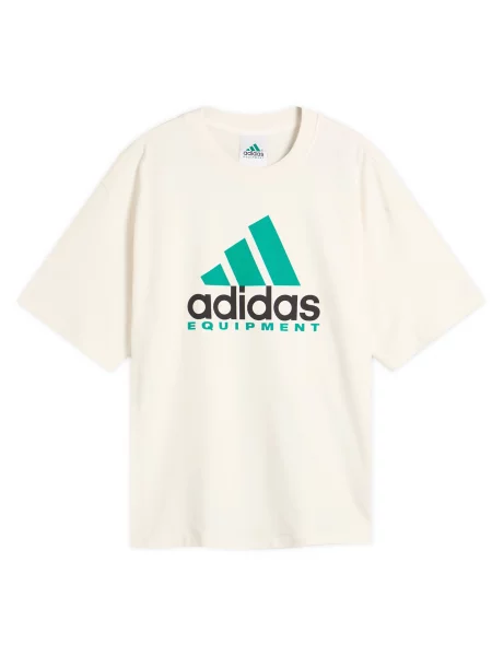 Adidas Originals t-shirt EQT Tee z nadrukiem biały
