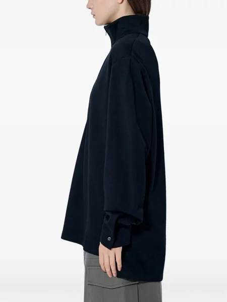 Lung top Rier negru