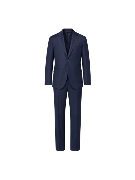 Garnitur Boggi Milano wełniany niebieski