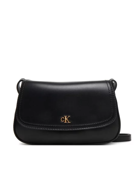 Calvin Klein Rankinė Ck Flap Camera Bag juoda