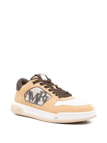 Sneakerși Amiri din piele maro