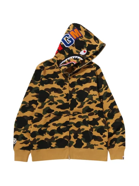 Hanorac cu glugă A Bathing Ape® cu imagine cu model camuflaj