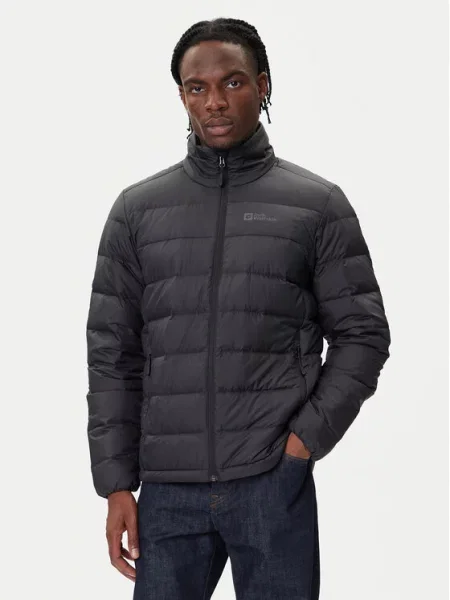 Jack Wolfskin Μπουφάν πουπουλένιο Ather Down μαύρο