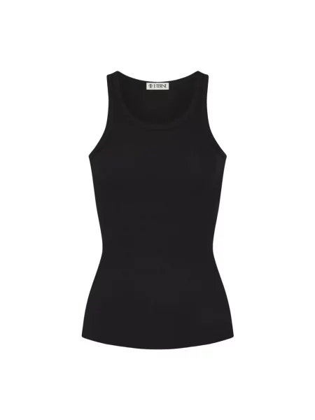 Top Eterne bez rękawów czarny