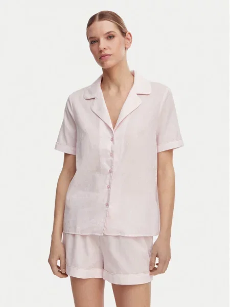 Guess Piżama jasny różowy