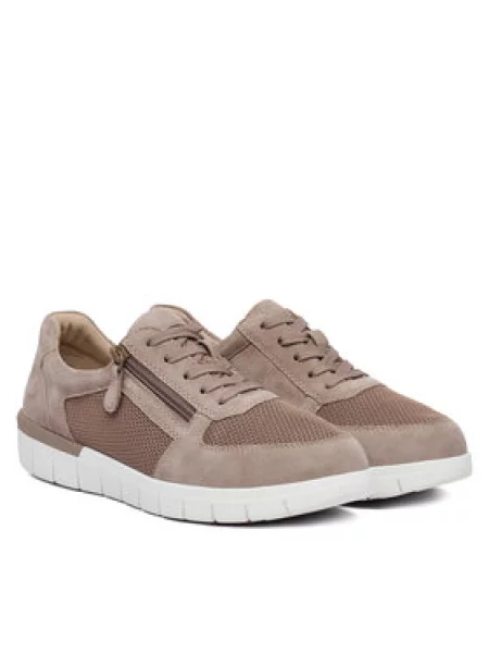 Sneakersy Caprice hnedá