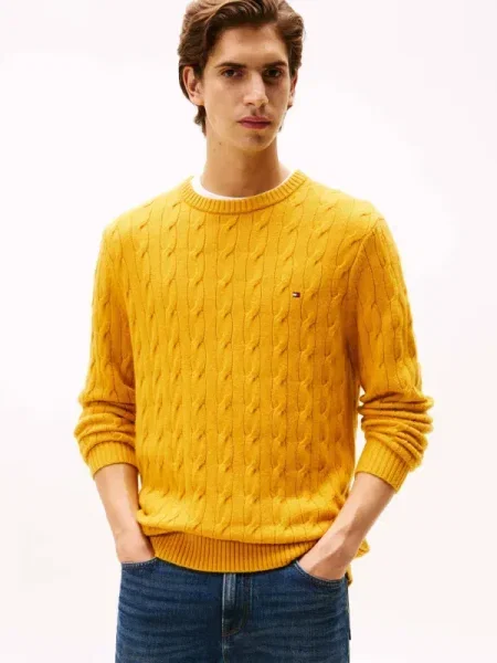 Tommy Hilfiger De lână pulover galben